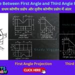 first angle projection and third angle projection