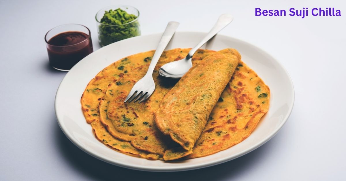 besan suji cheela